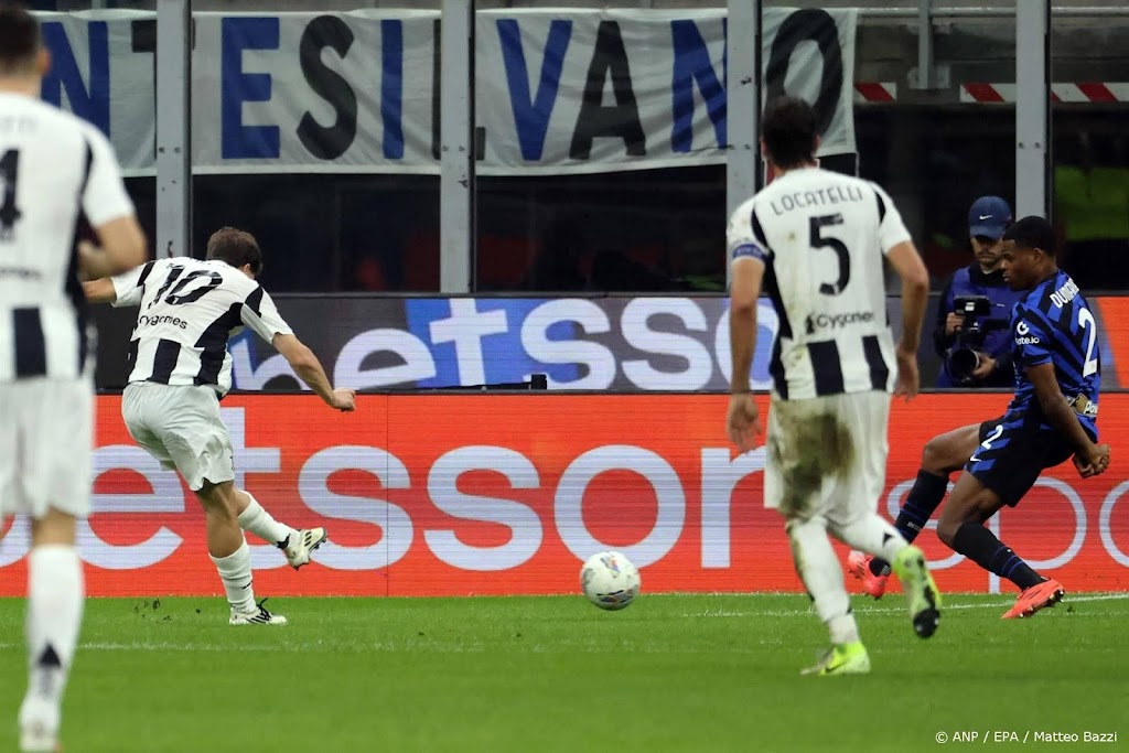 Geen winnaar in topper tussen Internazionale en Juventus 