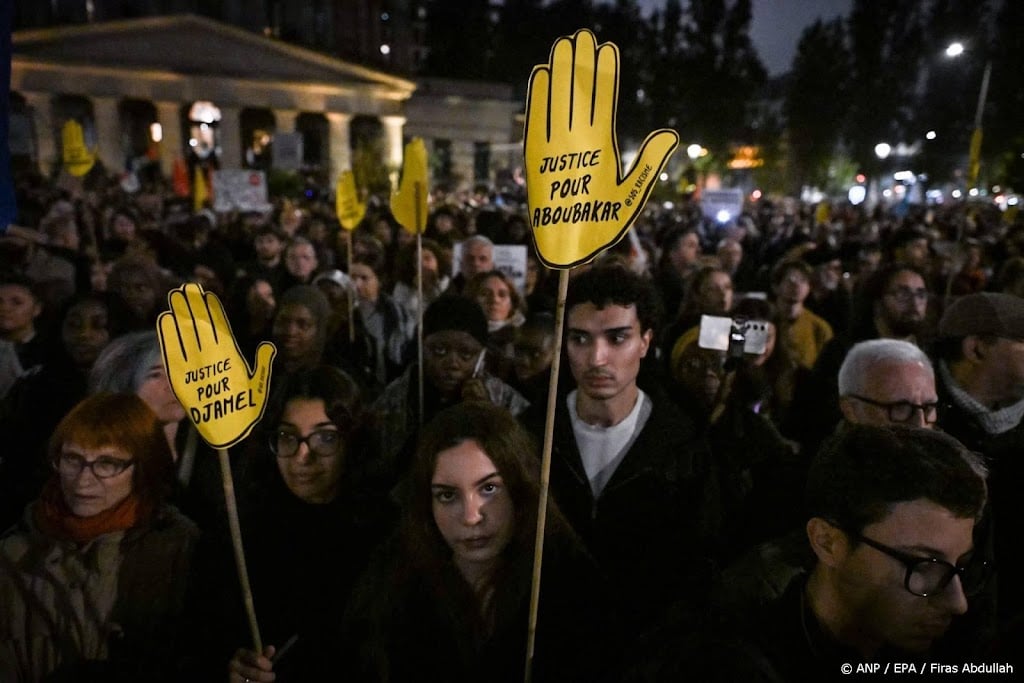 Franse demonstraties tegen racisme na schietpartij bij Parijs