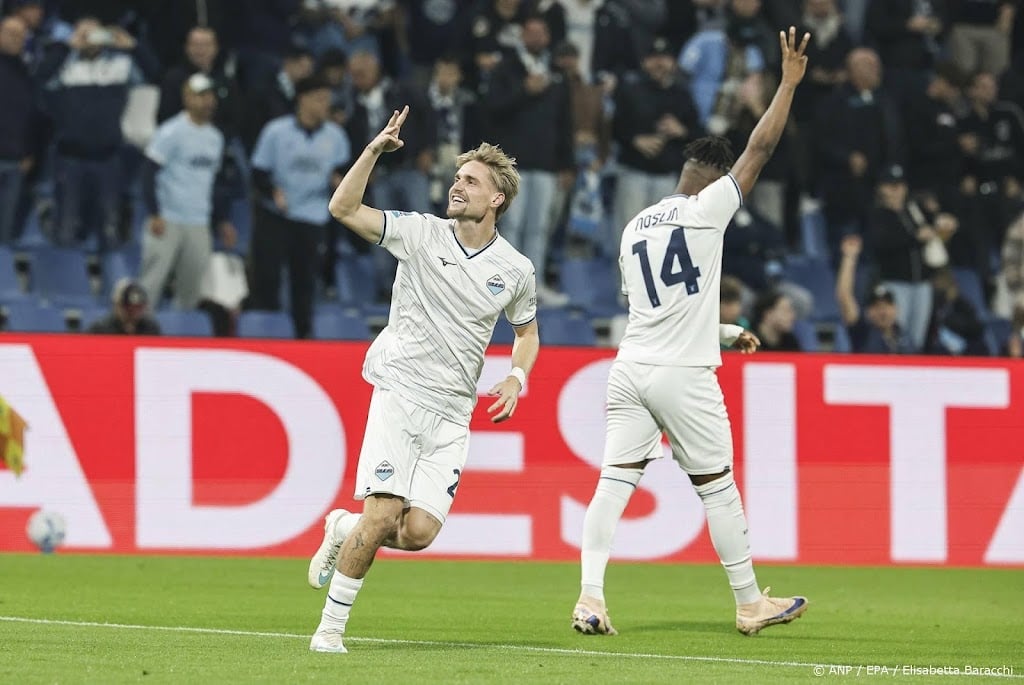 Taylor en Noslin scoren bij ruime zege Lazio op Sassuolo