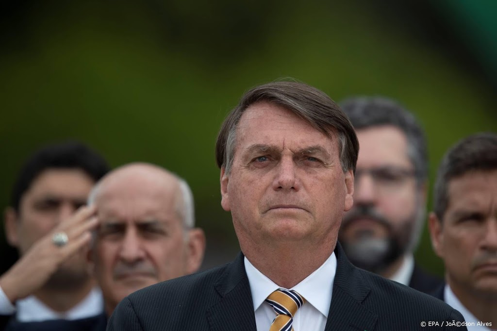 Braziliaanse president Bolsonaro wil zelf geen vaccin