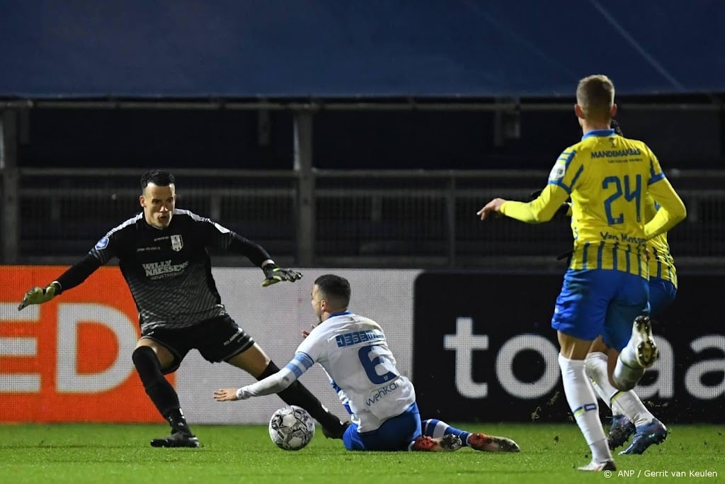 PEC Zwolle speelt na gemiste strafschop gelijk tegen RKC