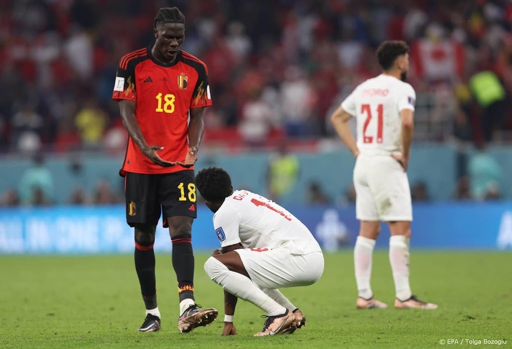 Drie wijzigingen bij België voor WK-duel met Marokko
