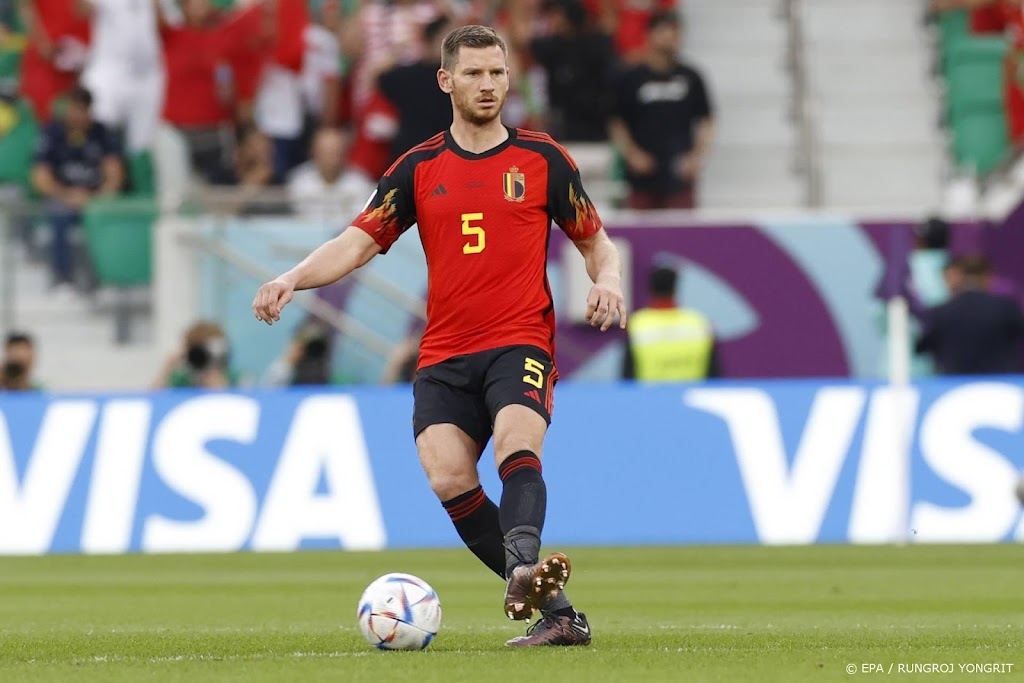 Vertonghen na nederlaag België: we creëerden niets