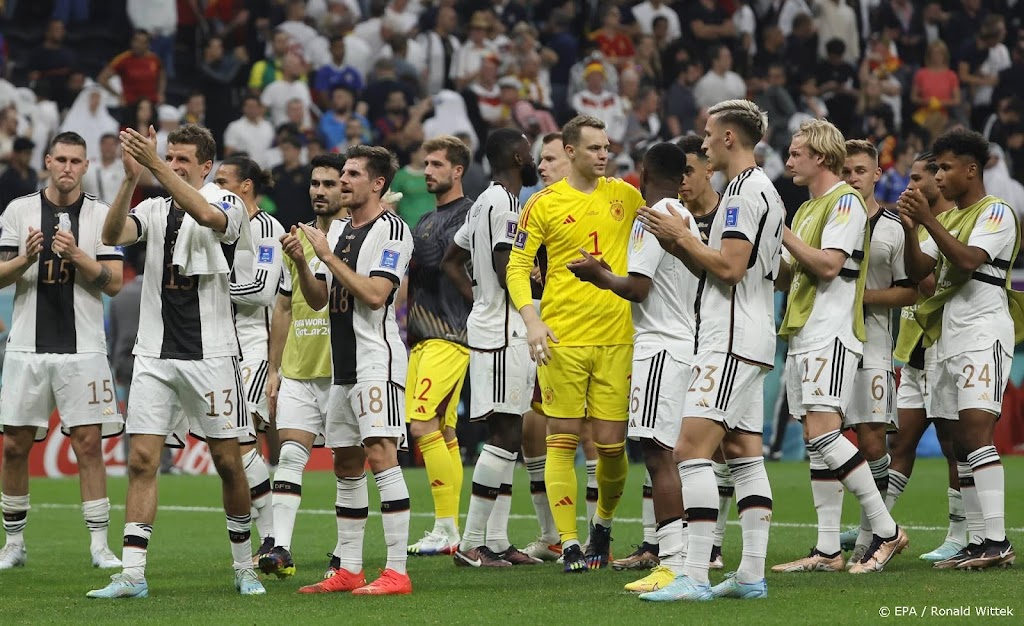 Duitsers opgelucht na gelijkspel op WK, 'maar is pas eerste stap'