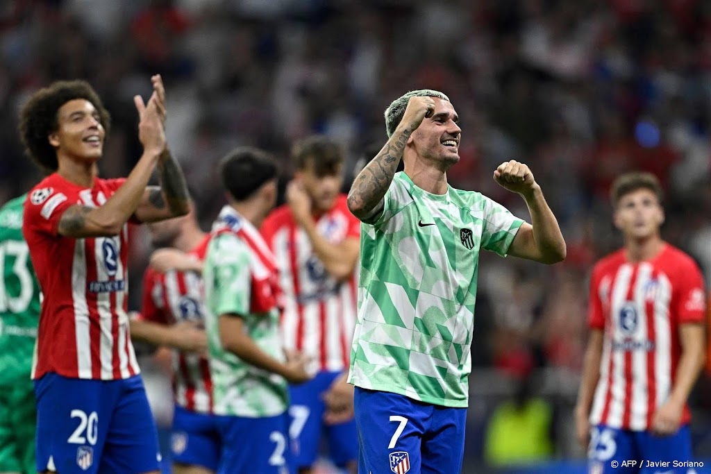 Atlético vertrouwt tegen Feyenoord op aanvaller Griezmann