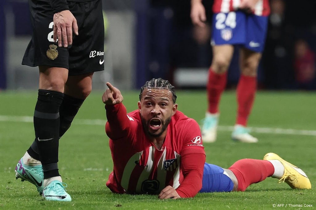 Atlético Madrid met Depay naar Rotterdam voor duel met Feyenoord