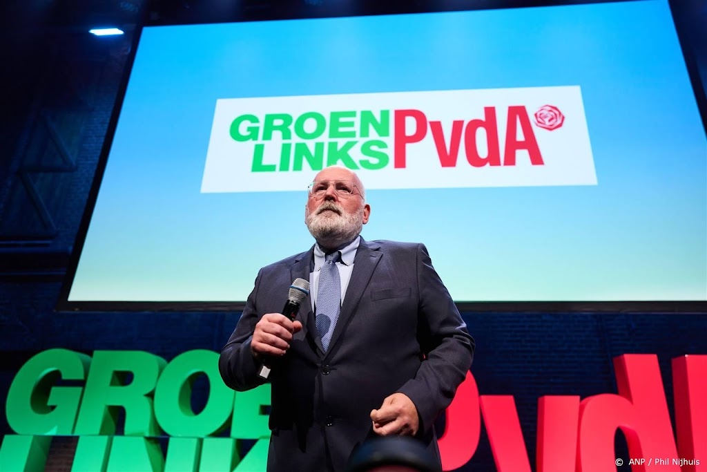 Weinig steun voor Timmermans onder kiezers GroenLinks-PvdA