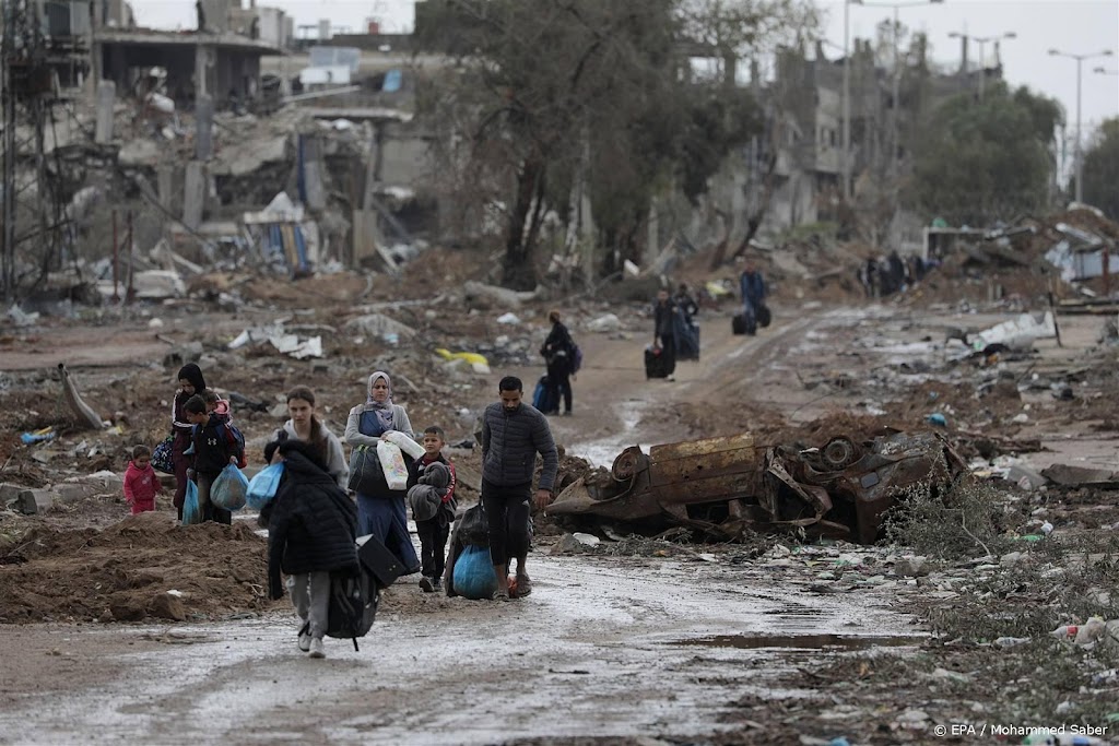 Ongeveer 1,8 miljoen ontheemden in Gaza, aantal blijft oplopen