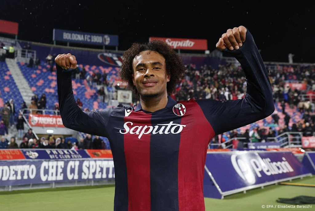 Zirkzee scoort voor winnend Bologna