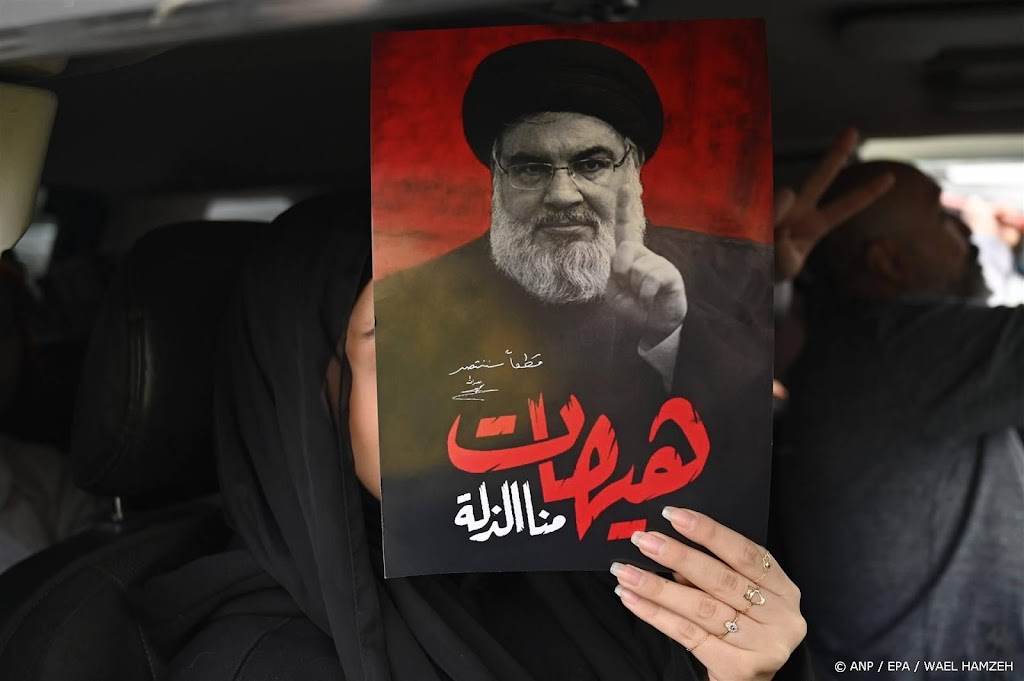 Hezbollah plant uitvaartplechtigheid ex-leider Nasrallah