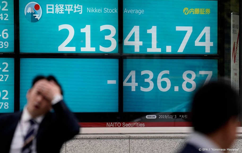 Nikkei daalt in hogere regio