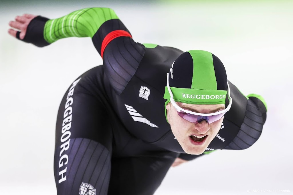 Schaatser Botman wint eerste 500 meter op NK sprint voor Verbij