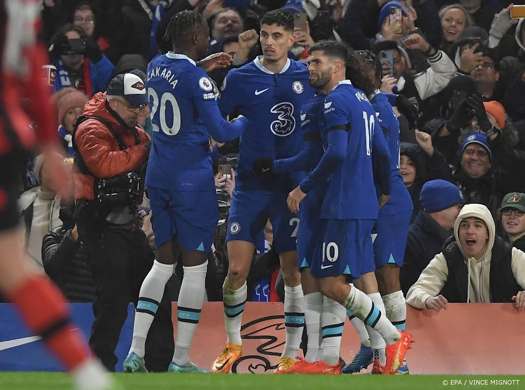 Chelsea hervat competitie met thuiszege op Bournemouth