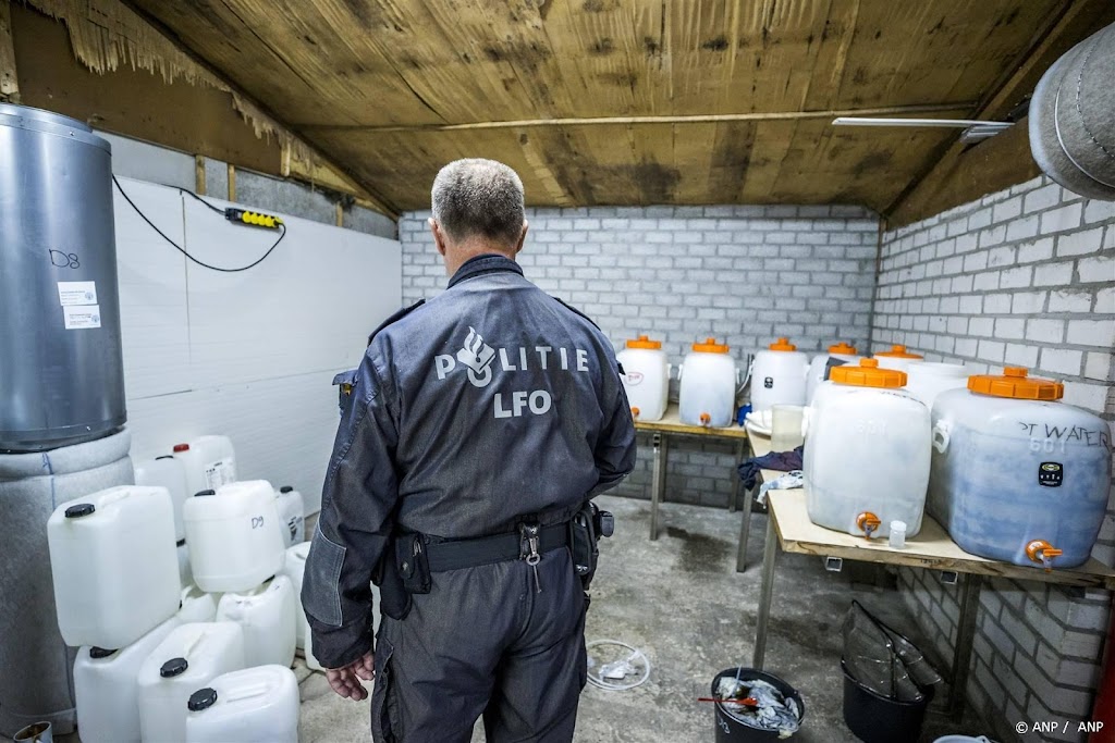 Dit jaar al meer crystal meth-drugslabs opgerold dan vorige jaren