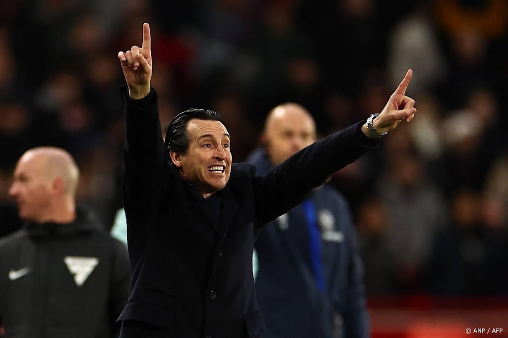 Coach Emery vindt seizoen Aston Villa tot nog toe 'briljant'