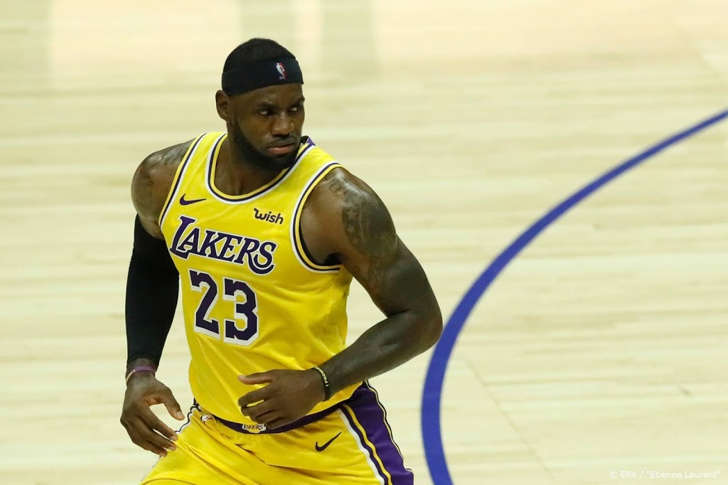 Basketballer LeBron James: kapot van verdriet