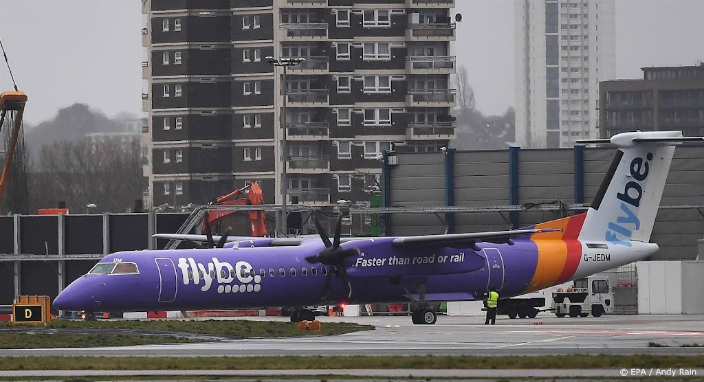 Britse luchtvaartmaatschappij Flybe annuleert al zijn vluchten