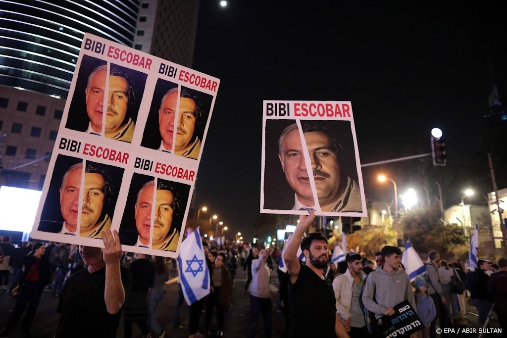 Tienduizenden Israëli demonstreren tegen regering-Netanyahu
