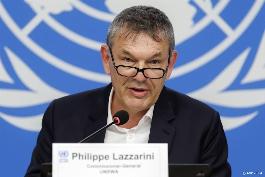 Israëlische minister roept UNRWA-chef Lazzarini op af te treden