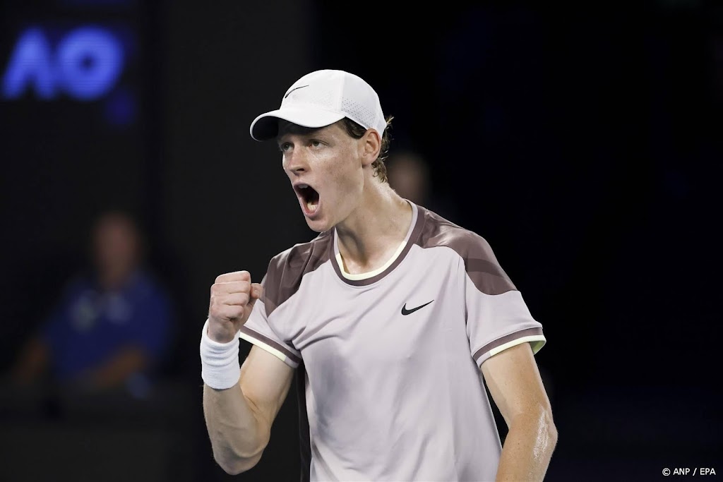 Sinner pakt op Australian Open eerste grandslamtitel na vijfsetter