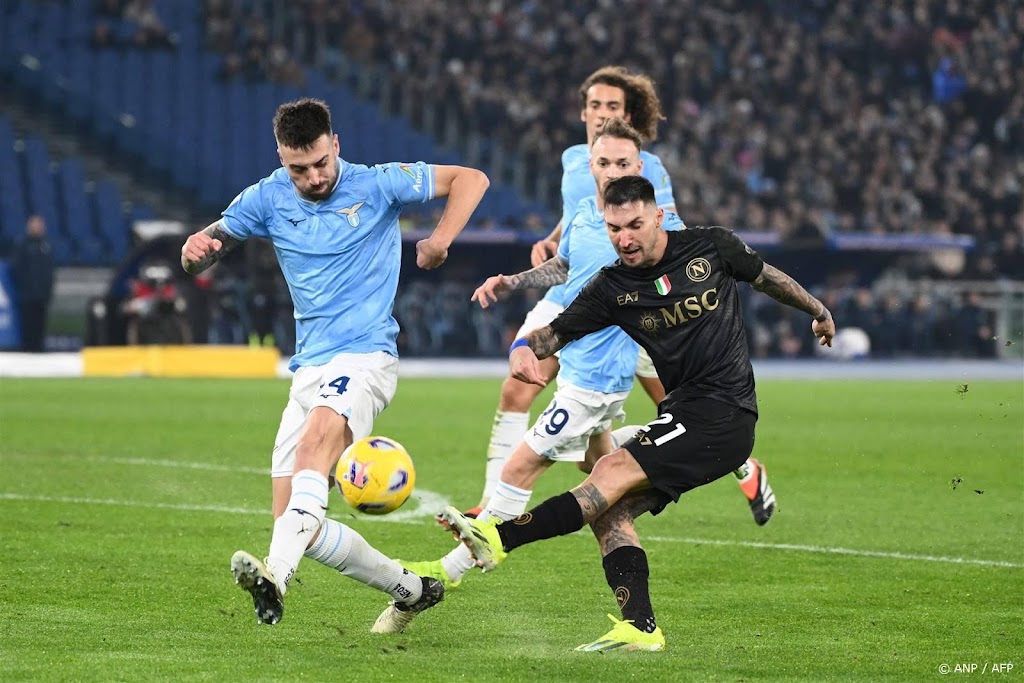 Lazio en Napoli komen niet tot scoren in Rome