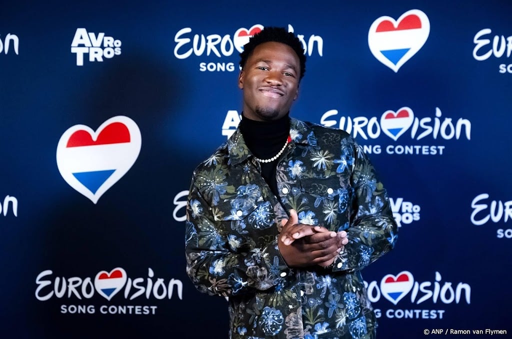 Claude in actie in eerste halve finale Eurovisie Songfestival