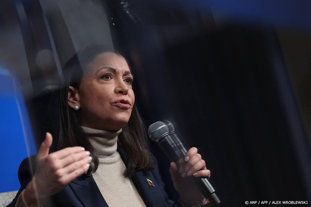 Machado hekelt 'criminele' leiders Venezuela na overleg in VS