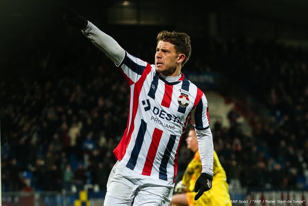 Willem II verstevigt vijfde positie met winst op FC Groningen