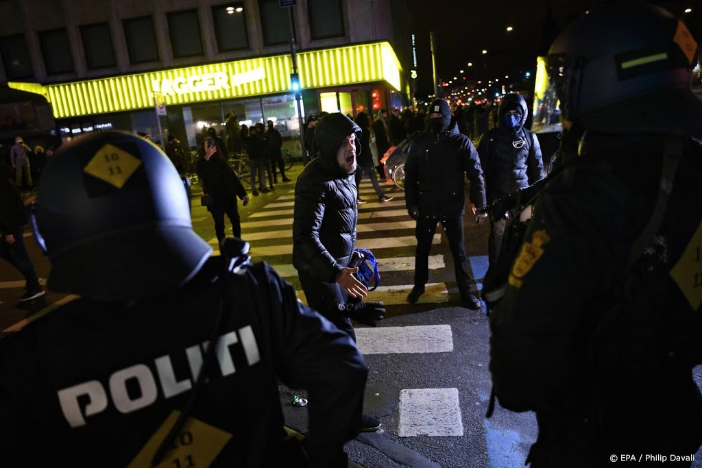 Arrestaties bij anti-lockdownprotest in Denemarken