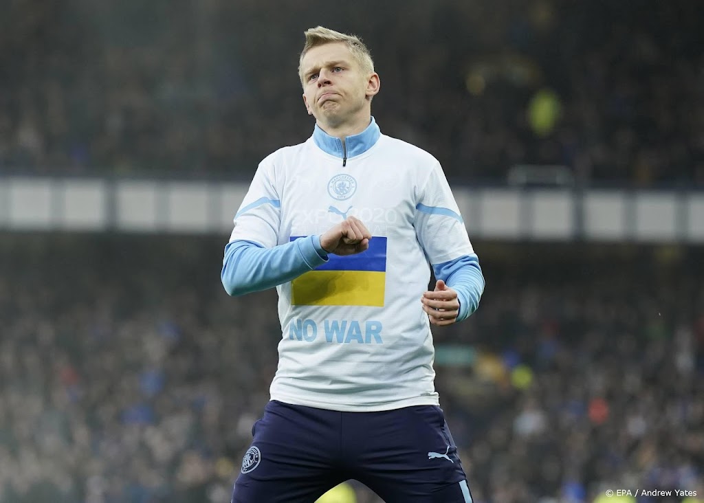 Guardiola gunt Oekraïner Zintsjenko speeltijd bij Manchester City