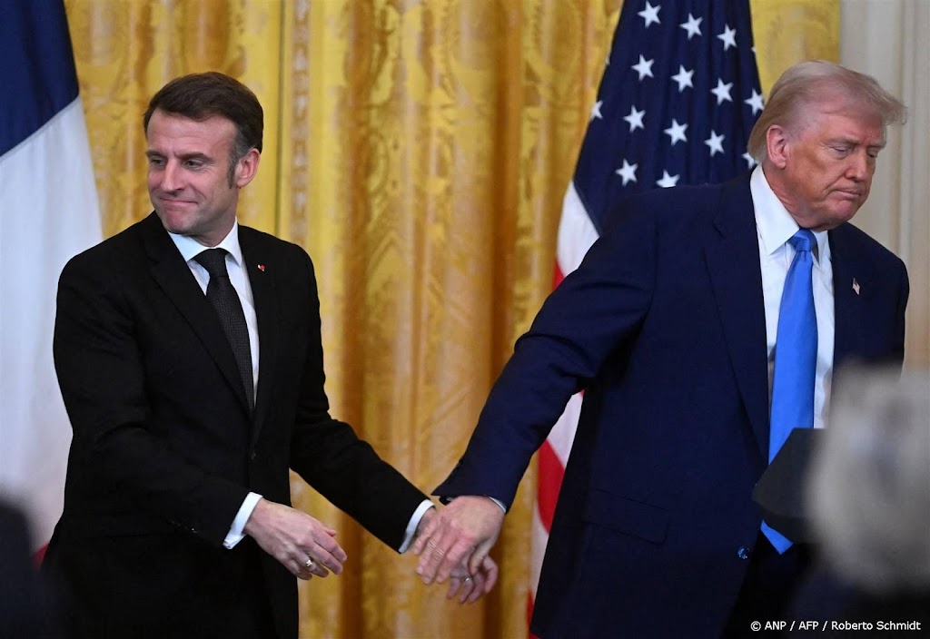 Macron: EU zal met tegenmaatregelen komen op importheffingen VS