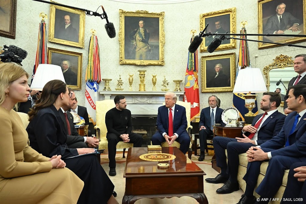 Trump vindt dat Zelensky niet bereid is tot vrede