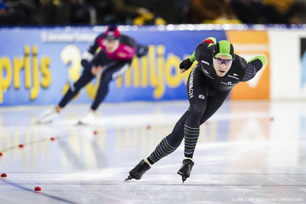 Schaatser Hollaar wint 500 meter op NK allround