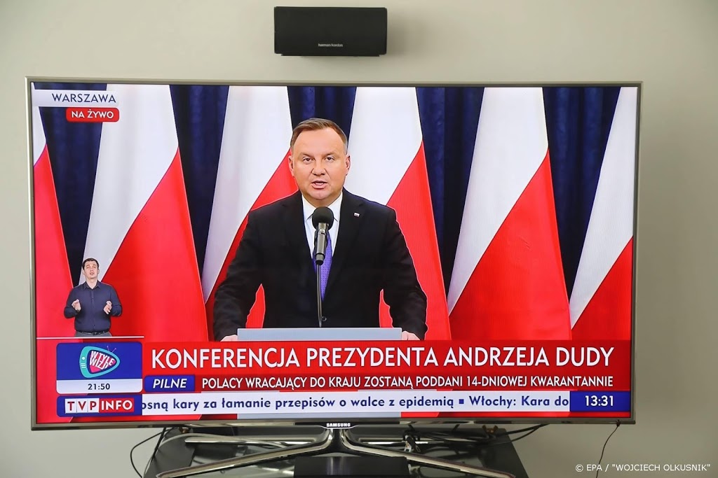 Polen in quarantaine mogen via post stemmen