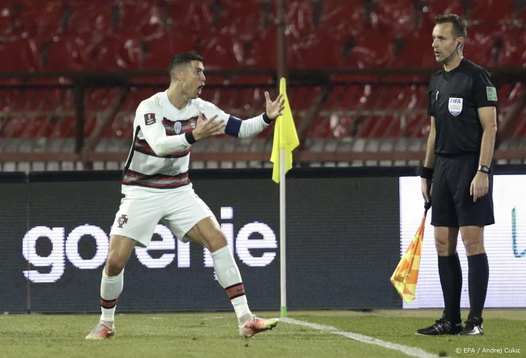 Ronaldo en Portugese bondscoach balen van beslissing Makkelie
