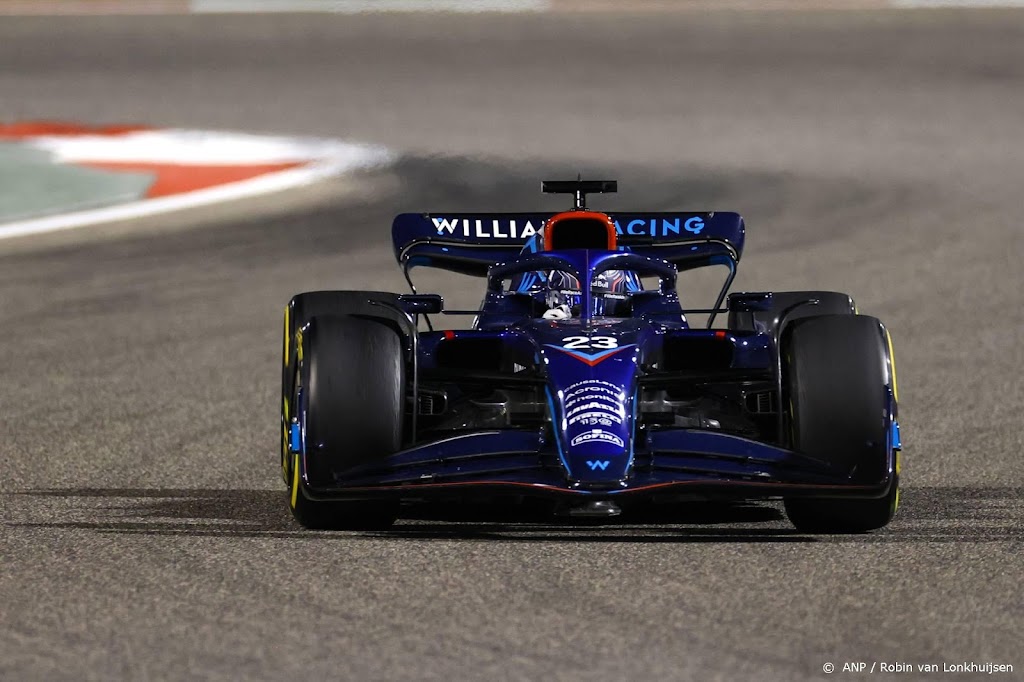 Williams-coureur Albon krijgt gridstraf voor GP van Australië