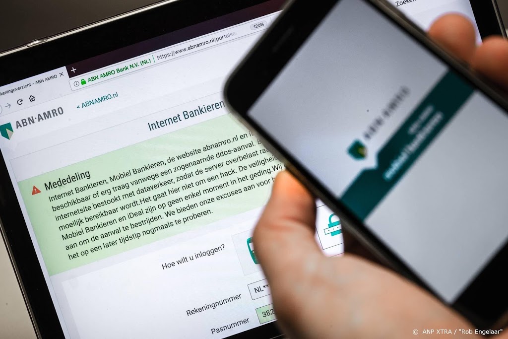 Storing bij ABN AMRO, problemen met mobiel bankieren