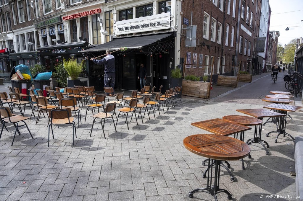 Terras open, met gezondheidscheck en vooral blijven zitten
