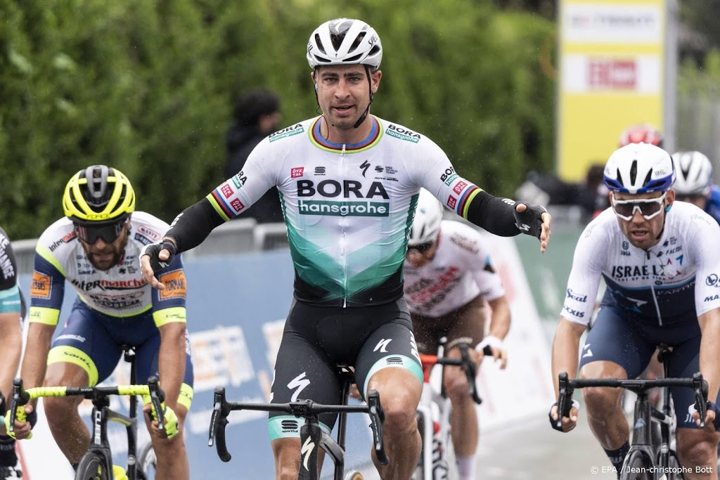 Wielrenner Sagan wint rit in Ronde van Romandië