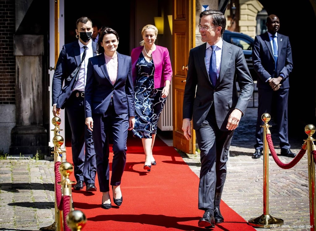 Rutte: Belarussische leiders treffen in hun portemonnee 
