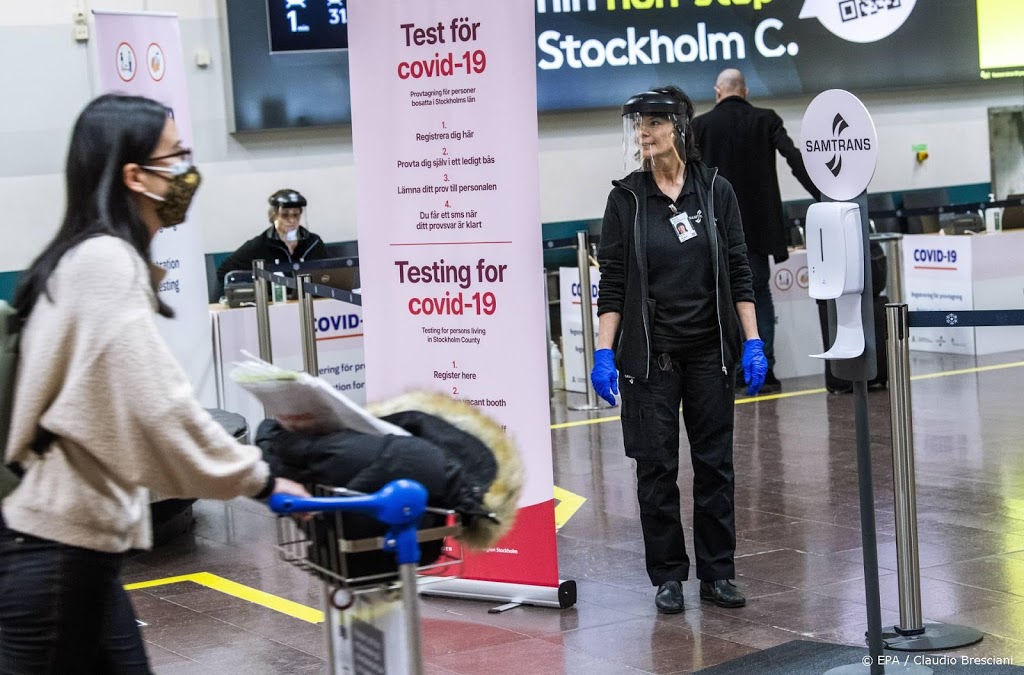 Zweden laat reizigers Noordse landen toe zonder negatieve test