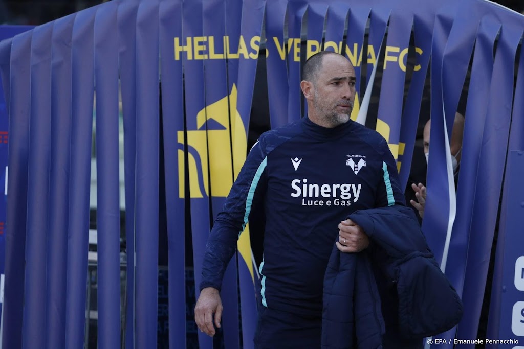Trainer Tudor verlaat Italiaanse voetbalclub Hellas Verona