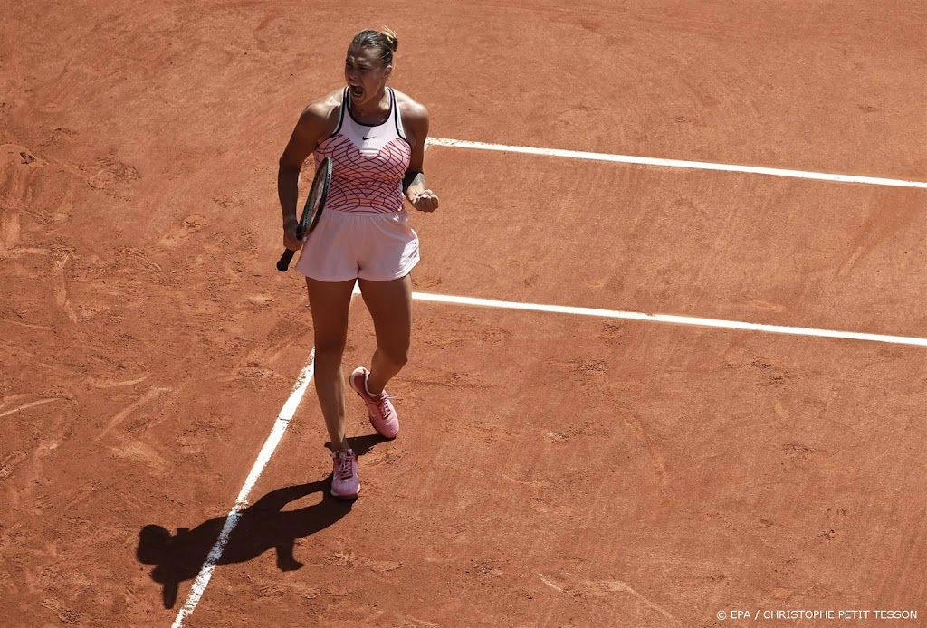 Sabalenka begint goed aan Roland Garros maar krijgt geen hand