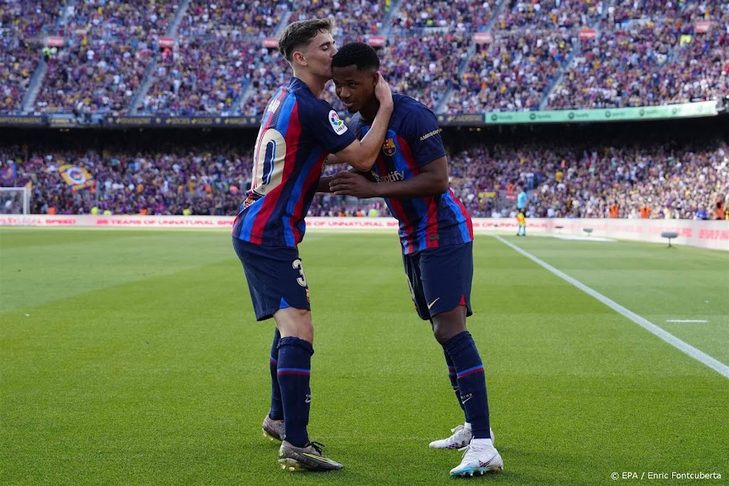 FC Barcelona neemt met klinkende zege afscheid van Camp Nou
