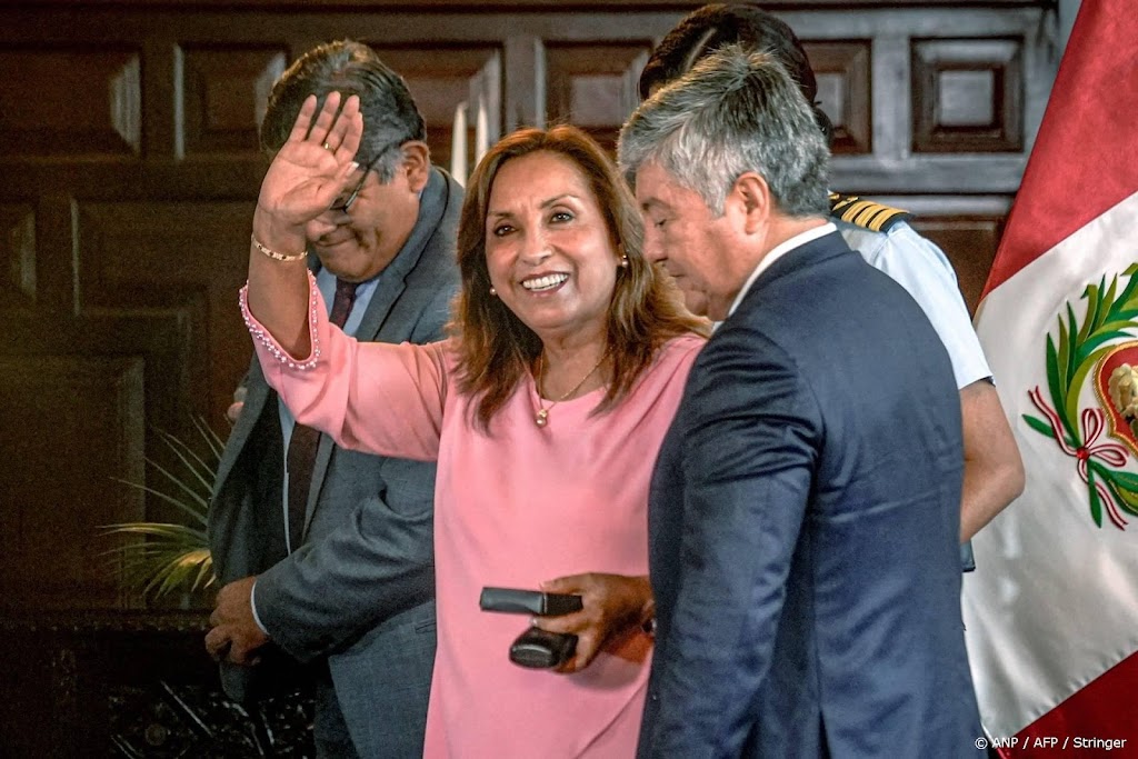 President Boluarte van Peru aangeklaagd voor corruptie