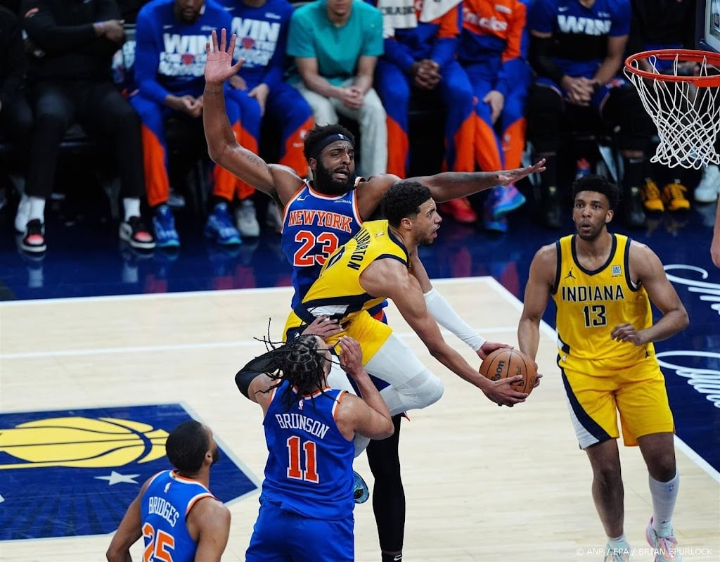 Basketballers Indiana Pacers op één zege van tweede NBA-finale