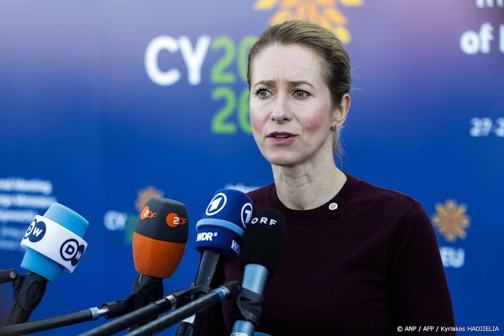 Kallas: EU zal nooit neutrale bemiddelaar Rusland-Oekraïne zijn