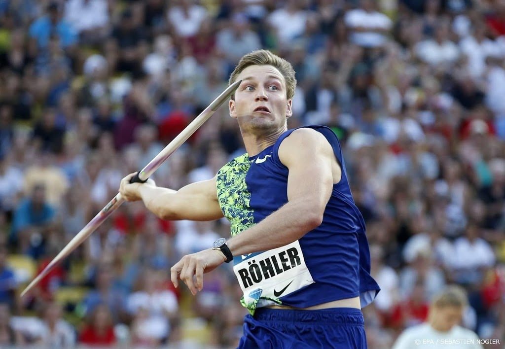 Olympisch kampioen speerwerpen Röhler niet naar Tokio