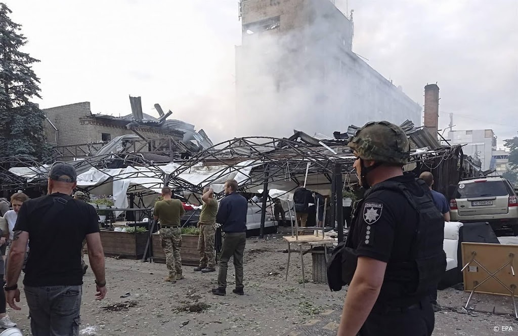 Oekraïne: doden na Russische raketaanval op restaurant Kramatorsk