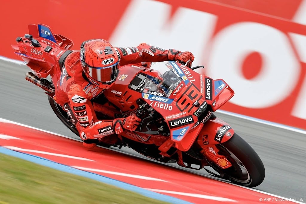 Márquez wint bij TT Assen voor de negende keer de sprintrace